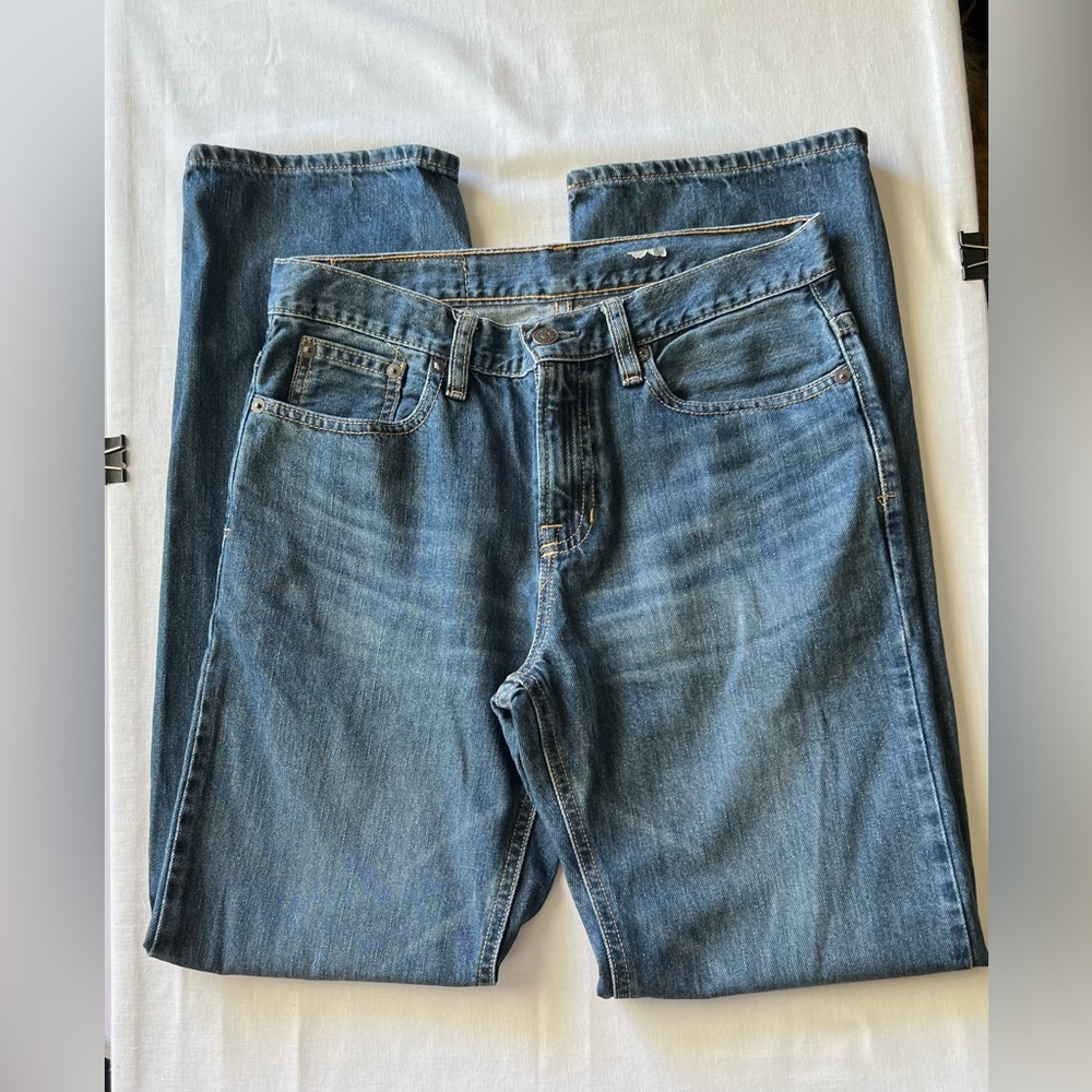 Polo Ralph Lauren Size 16 Women's Blue Jeans Denim 30X30 Made Cotton - Picture 4 of 6
